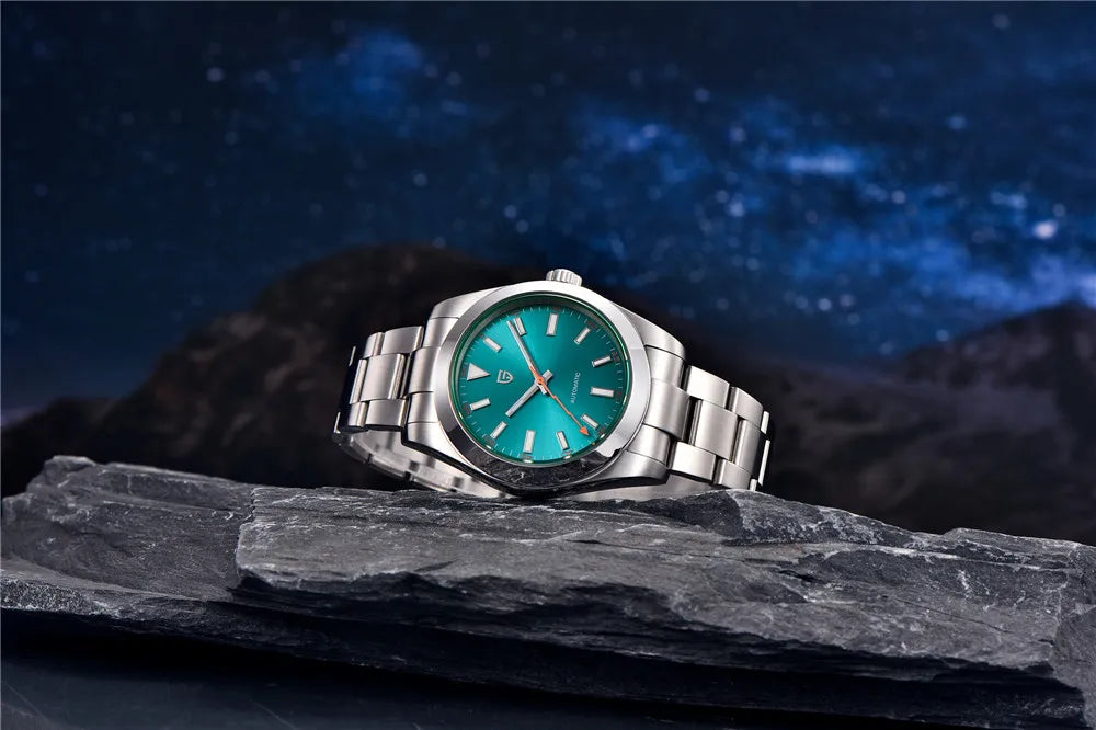 PAGANI New Z-Blue Men's Mechanical Watches Luxury Sapphire Glass Automatic Watch For Men NH35A Stainless steel Clock