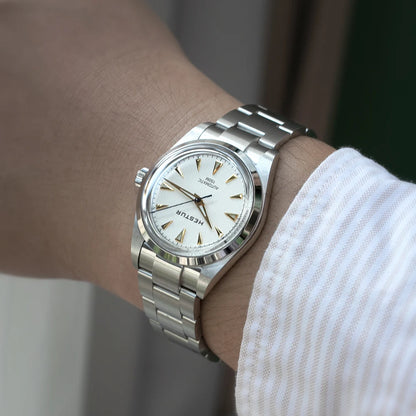 Hestur Luxury Men's Watch Automatic mechanical 36mm Miyoda 9015 15Bar Waterproof Vintage reloj hombre Sapphire Glass wrist Watch