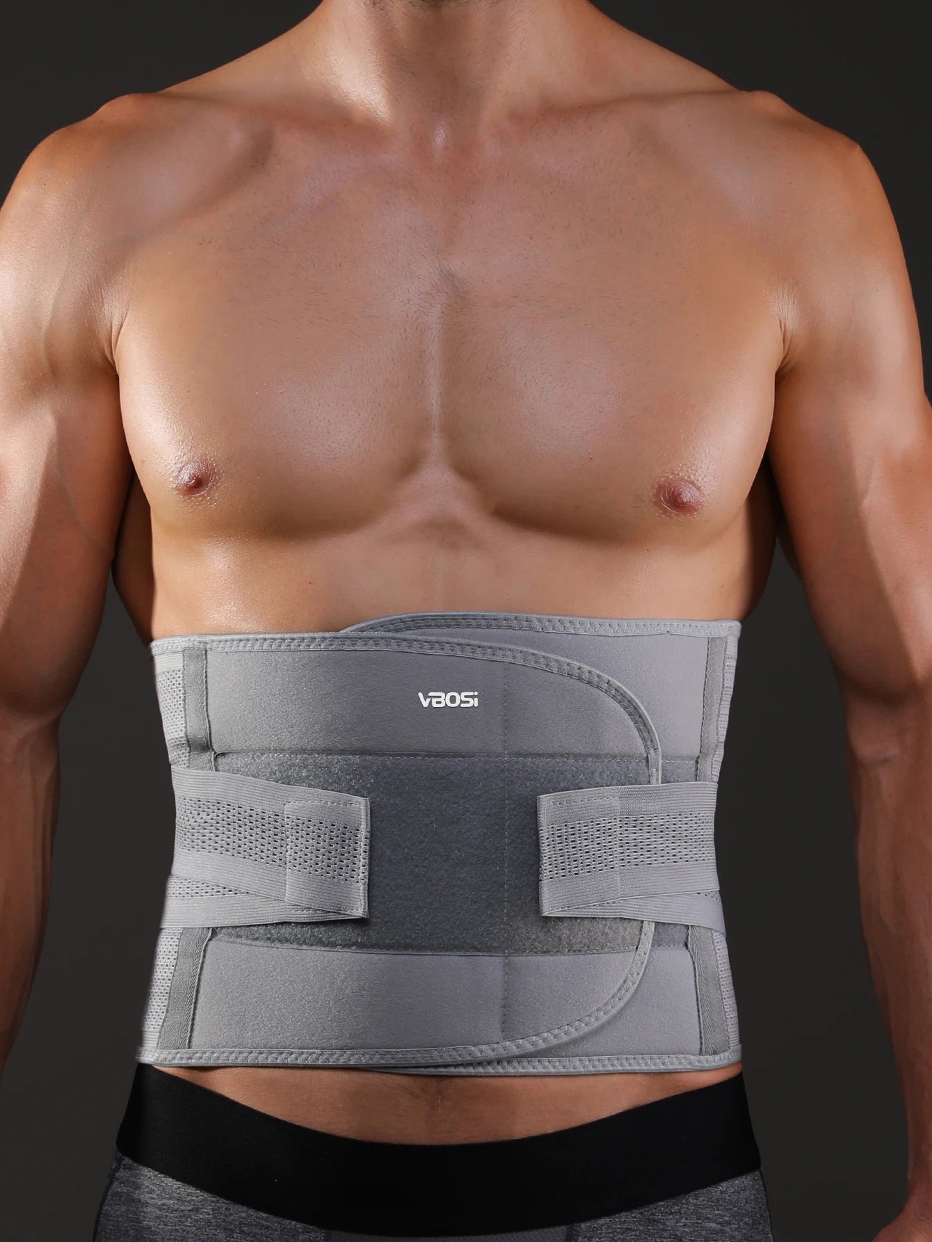 Unisex Lower Back Support Waist Trainer Tummy Band for Weightlifting Cycling