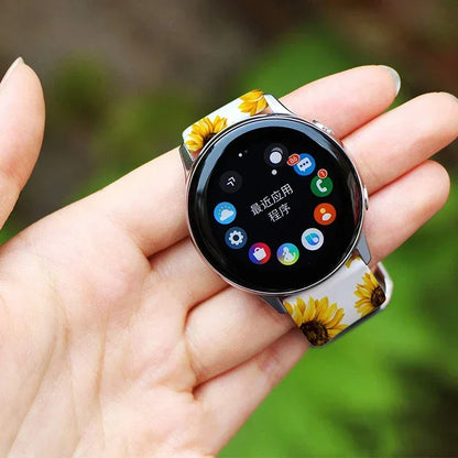 band For Amazfit GTS/4/2/2e/3 GTS2 Mini/GTR 4/3/Pro/47mm/GTR2/2e/stratos 2/3 Bracelet Amazfit Bip 6 5 Printed strap