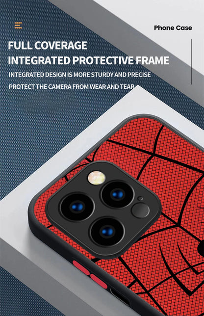 Spider Man Creative Shockproof Phone Case for IPhone 17 Air 15 16E 16 Plus 14 13 12 11 Pro Max XR X XS Max SE 2020 Bumper Cover