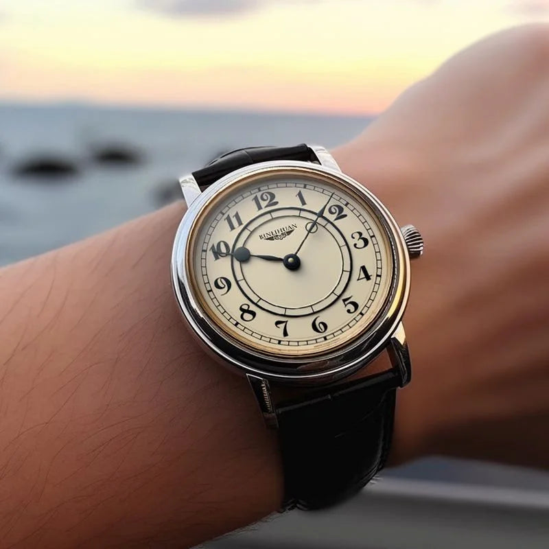 New Top Brand Man Wristwatch Luxury Business Waterproof Men Watch For Men Quartz Clock Leather Men's Watches reloj Handsome