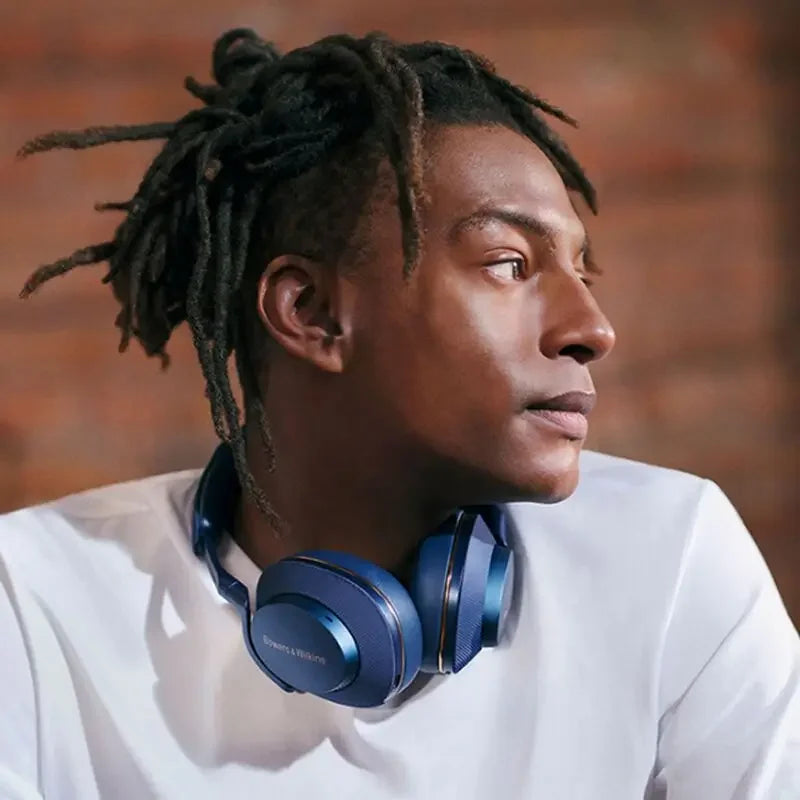 Original Bowers&Wilkins Px7 S2 Over Ear Earphones - New Advanced Noise Cancellation, Slim&Lightweight 15-Min Quick Charge