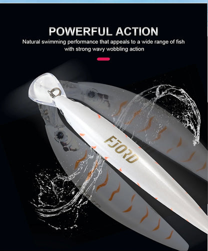 Sinking Minnow Fishing Lures Saltwater Freshwater Long Casting Sea Artificial Bait Jerkbait