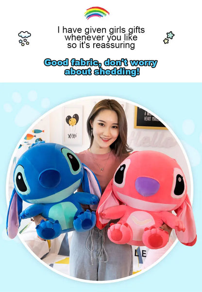 Lilo & Stitch Couple Models Cartoon Stuffed Plush Anime Plushs Toys Pendant Toy Pillow Kids Birthday Gift