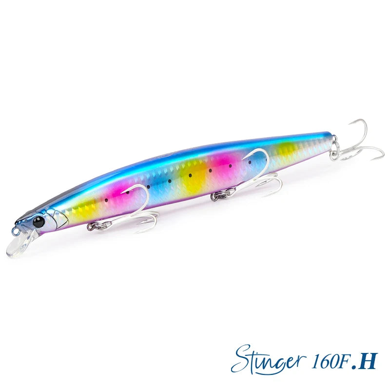 31g Floating Minnow STINGER 160F Saltwater Fishing Lure  Ultra-long Casting Hard Baits 500G Large Baits
