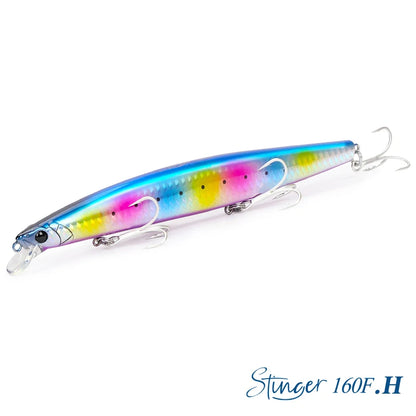 31g Floating Minnow STINGER 160F Saltwater Fishing Lure  Ultra-long Casting Hard Baits 500G Large Baits