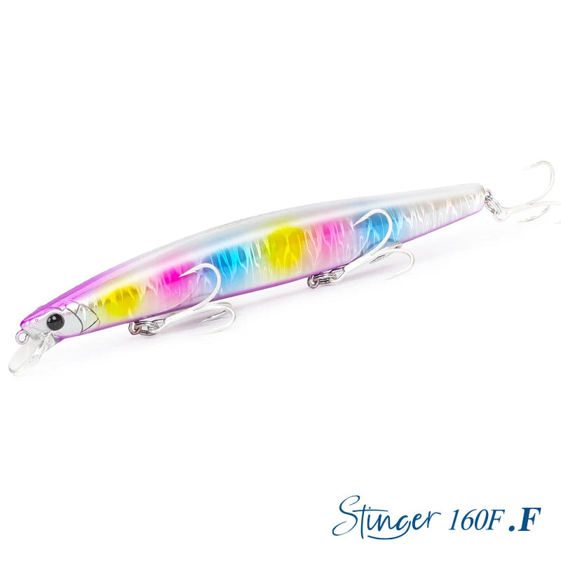 31g Floating Minnow STINGER 160F Saltwater Fishing Lure  Ultra-long Casting Hard Baits 500G Large Baits