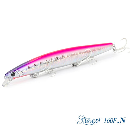 31g Floating Minnow STINGER 160F Saltwater Fishing Lure  Ultra-long Casting Hard Baits 500G Large Baits