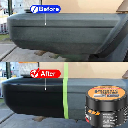 Car Plastic Restorer Back To Black Gloss Auto Interior Leather & Panel Renewal Wax Coating Agent Auto Polish And Repair Coating - Japan 4 All