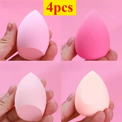 Makeup sponge set suitable for liquid BB cream powder application makeup egg dry wet dual - use powder puff girl - Japan 4 All