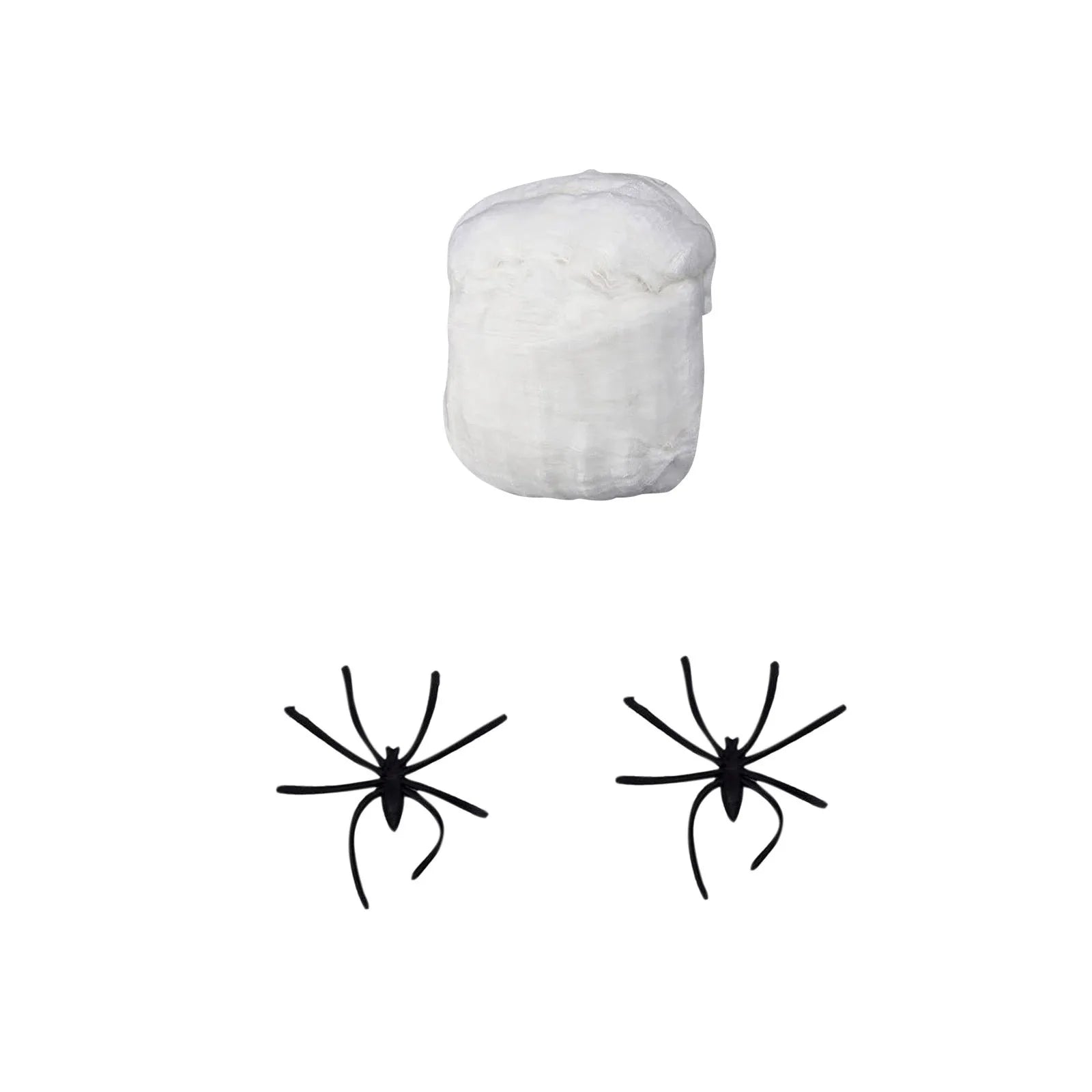 New 2024 Luminous Spider Webs Glow In The Dark Spider Webs Decorations Stretch Spider Webs With Fake Spider Halloween Cobwebs - Japan 4 All