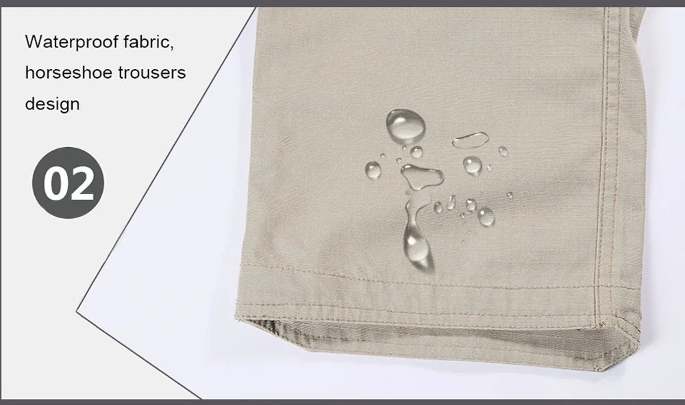 New Mens Tactical Pants Multiple Pocket Elasticity Military Urban Commuter Tacitcal Trousers Men Slim Fat Cargo Pant 5XL - Japan 4 All