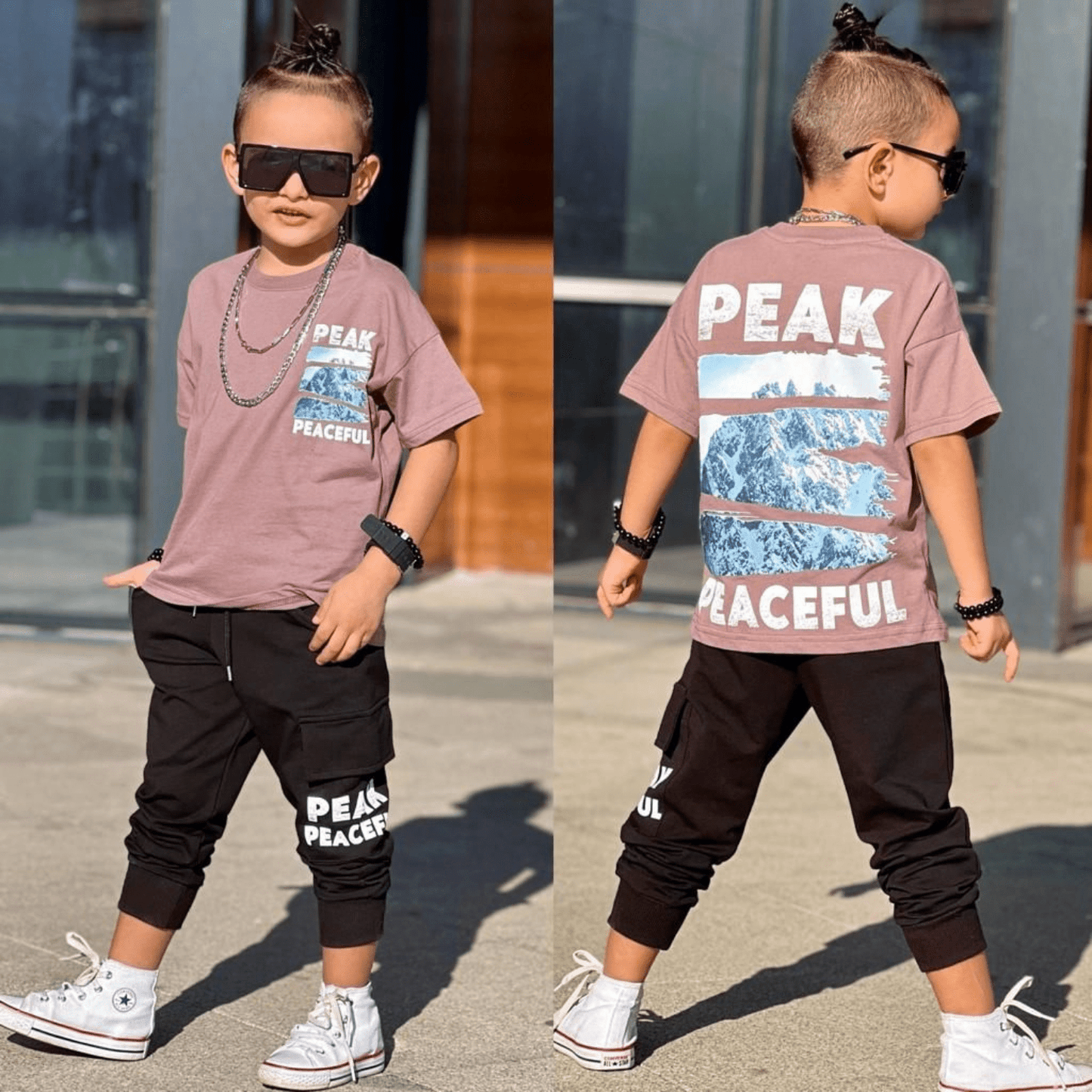 The Peak Boys Joggers Set - Japan 4 All
